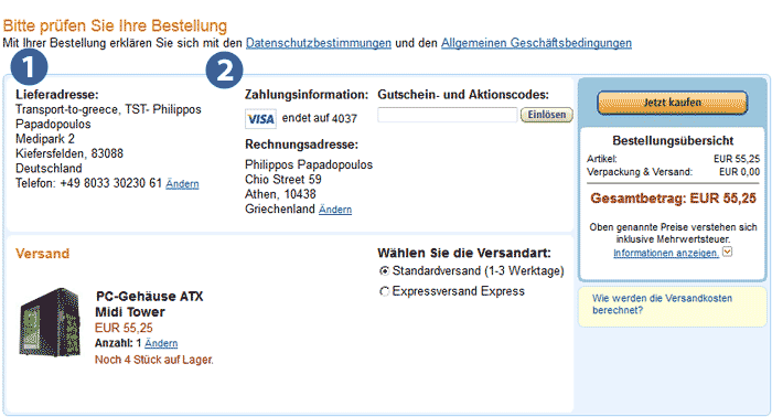 amazon-de uebersicht